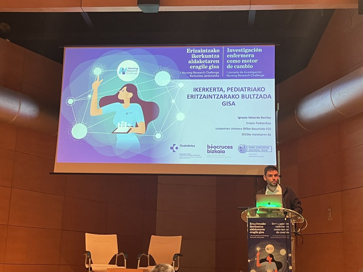 jl_cobo's tweet photo. Conociendo interesantes proyectos de investigación en cuidados liderados por #Enfermeras @osakidetzaEJGV durante la 
I Jornada en el marco del Nursing Research Challenge #NRCH organizada por la @OSIBilbaoBasurt y @biocrucesHRI 
#EnfermeriaInvestiga https://t.co/BruqGdStXg