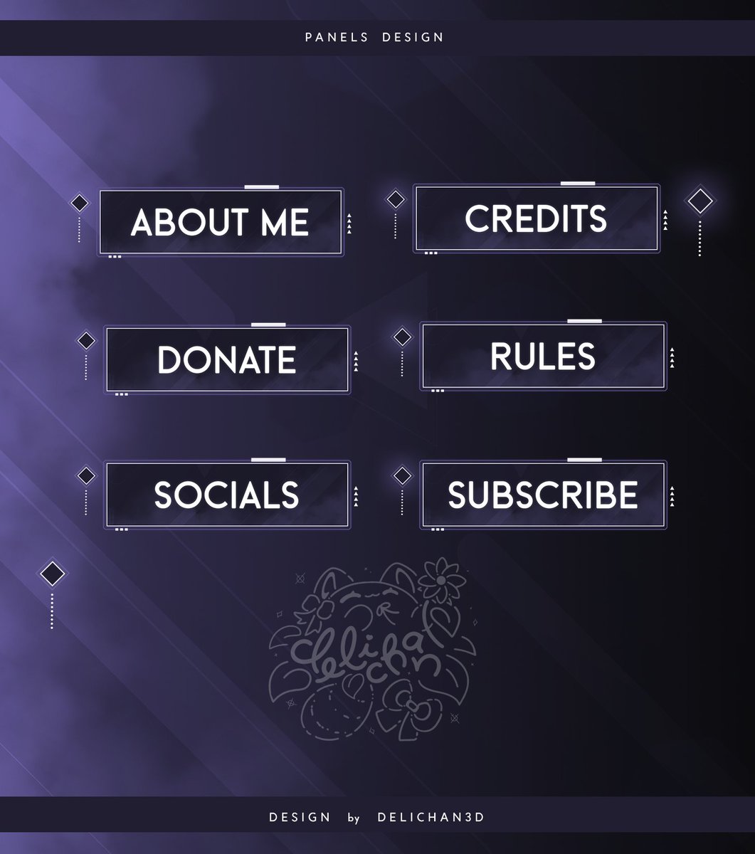 DeliciaRin_'s tweet image. • ˙ ✦ Stream Design for @righteous_wrong 
through #VGenComm ~

— Thank chu for the support 🤍
— Likes and RTs appreciated.       

———————— ♡ ————————    
「 #vtuber ･ #VTuberAssets 」