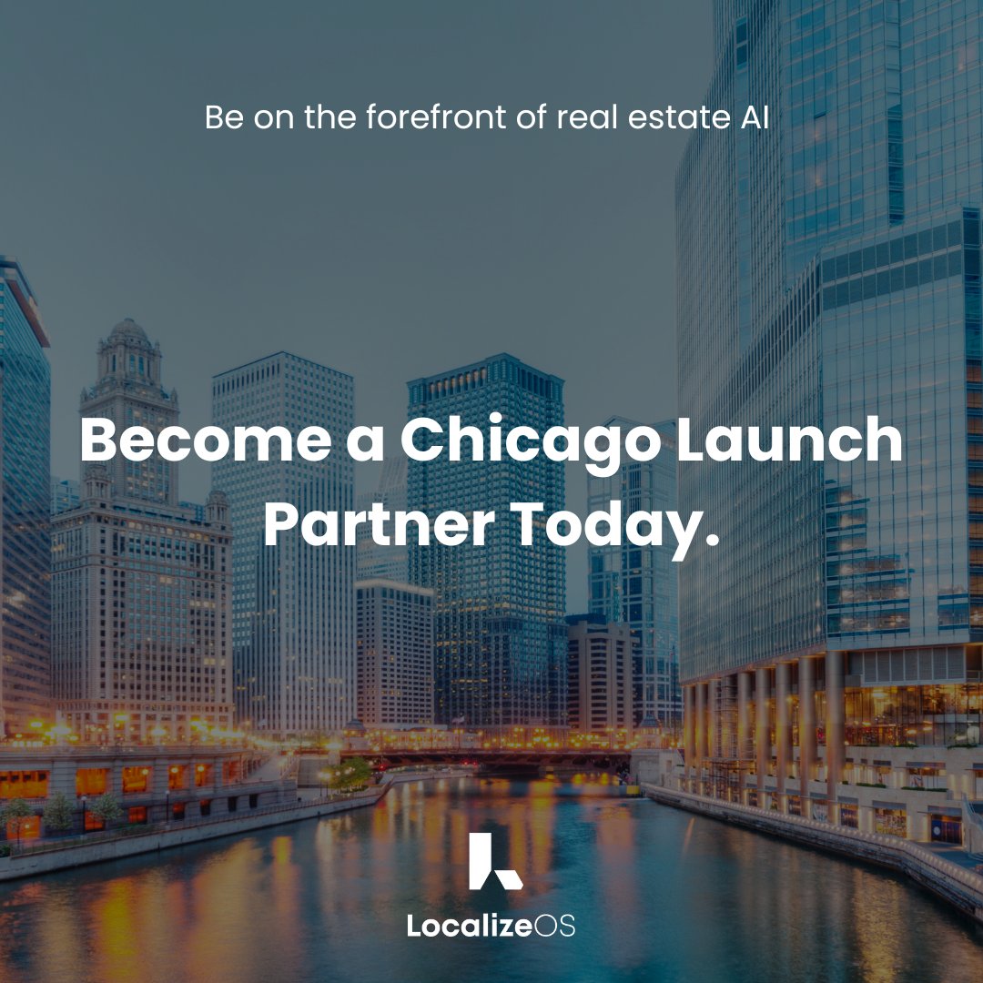 LocalizeOS's tweet photo. Get early access, become a launch partner in Chicago! Visit https://t.co/kTB37mzMkK to learn more.
#realestatenews #proptechnews #chicagorealestate #localizeos #localizeai #hunter #realestate #youamplified https://t.co/nVpoocfTYP