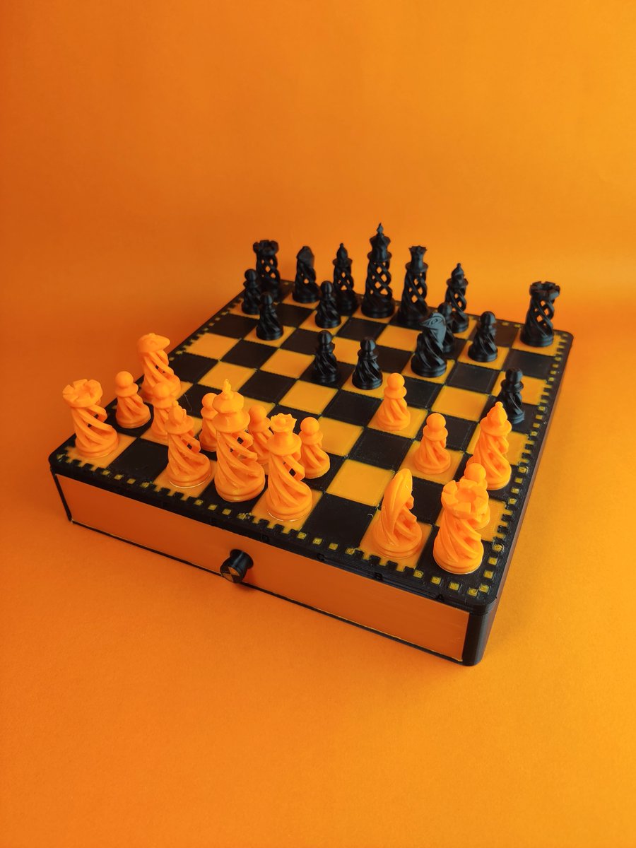 Upgrade your chess game with this eye-catching 3D printed multicolor chess set! 🌈 Get a quote: buff.ly/40XBSkX ♛♜ #3Dprinting #chess #multicolor

Design by: @BITHUR_FACTORY 

See the design: buff.ly/3nHvNuo