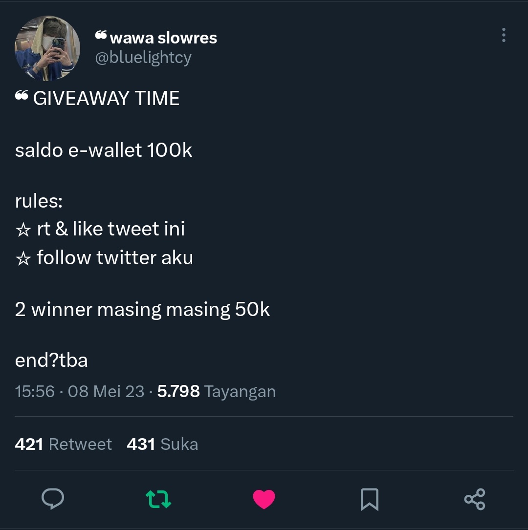 KochengLinow's tweet photo. @bluelightcy Done kak, thank you ☺️ https://t.co/Ezztf5DnEW