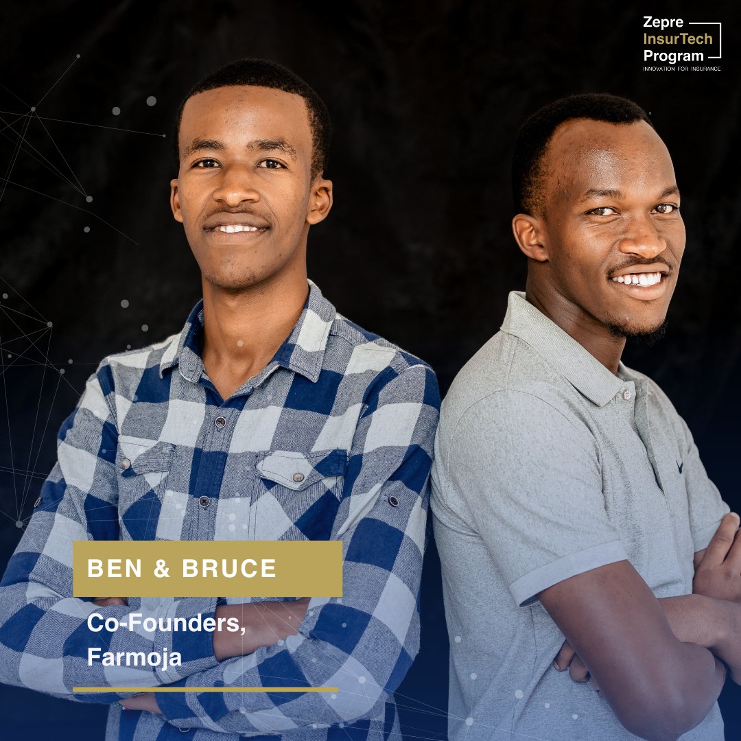 Last but definitely not least of the ZEP-RE InsurTech Program participants.
Ben and Bruce are Co-Founders of <a href="/Farmoja_/">Farmoja Ltd</a> . Their mission is to empower African farmers with affordable precision irrigation systems helping them to increase their production through technologies.
 #RwOT