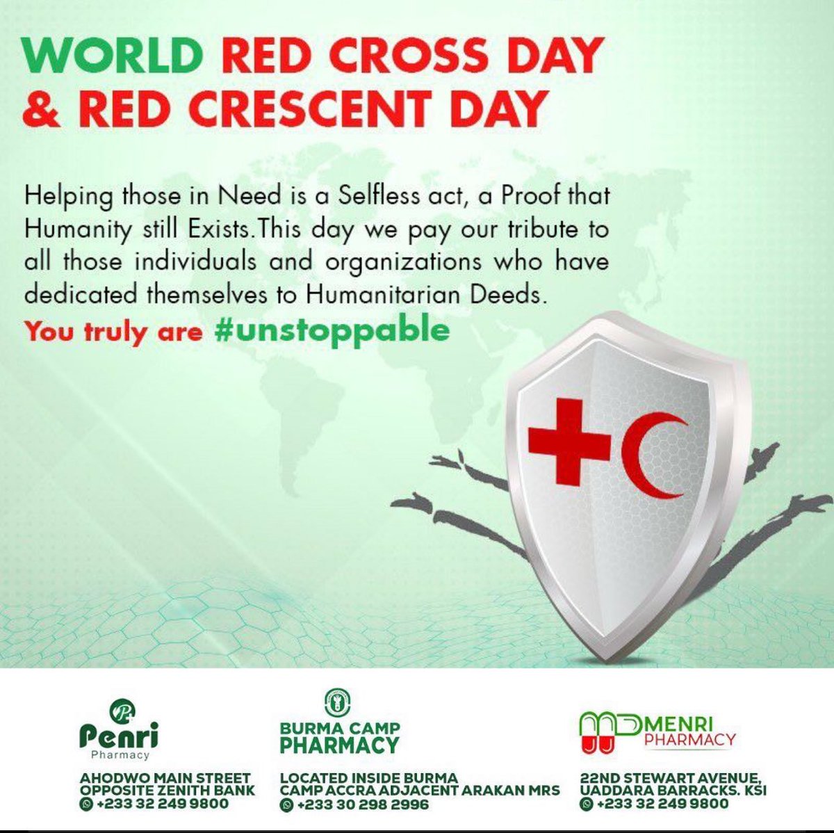 Menri Monday 

#WorldRedCrossAndRedCrescentDay