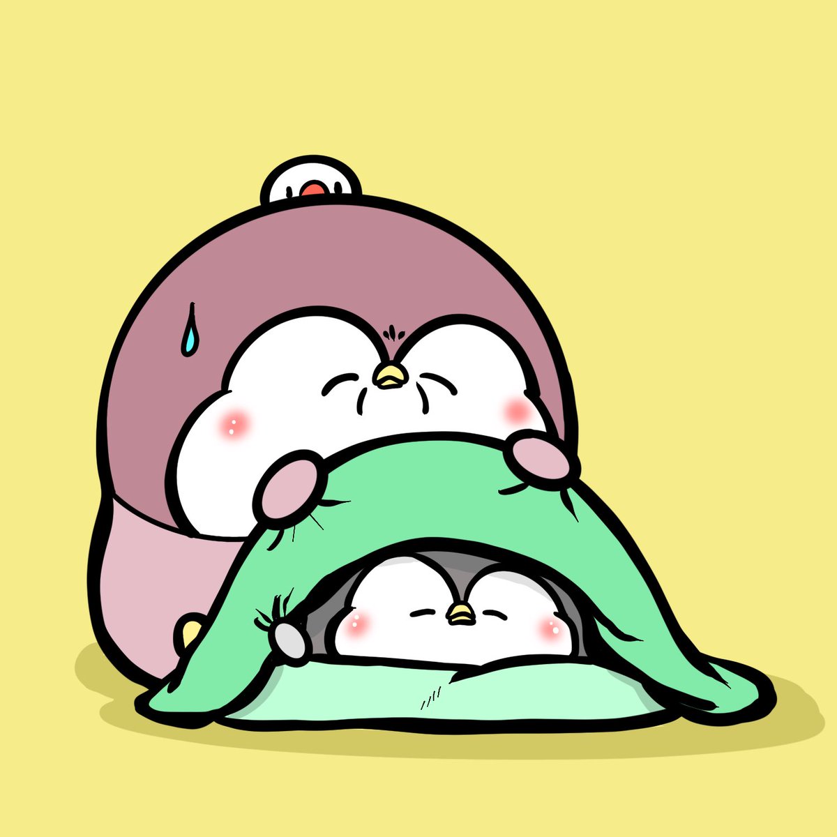 ちゃんぺんとお母さん 「出たくないちゃんぺん」