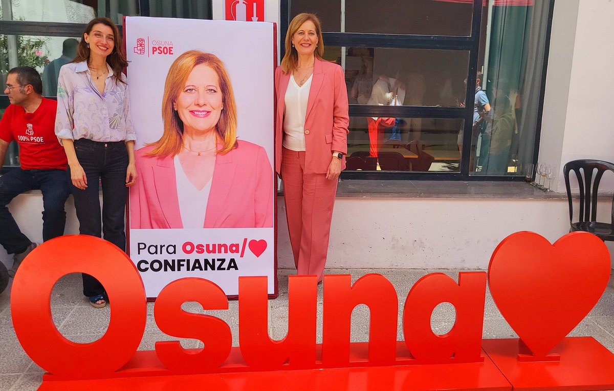 PsoeOsuna's tweet photo. #paraosunaconfianza #Elecciones28M  ❤️ @randujar65 https://t.co/jQR49boGA5