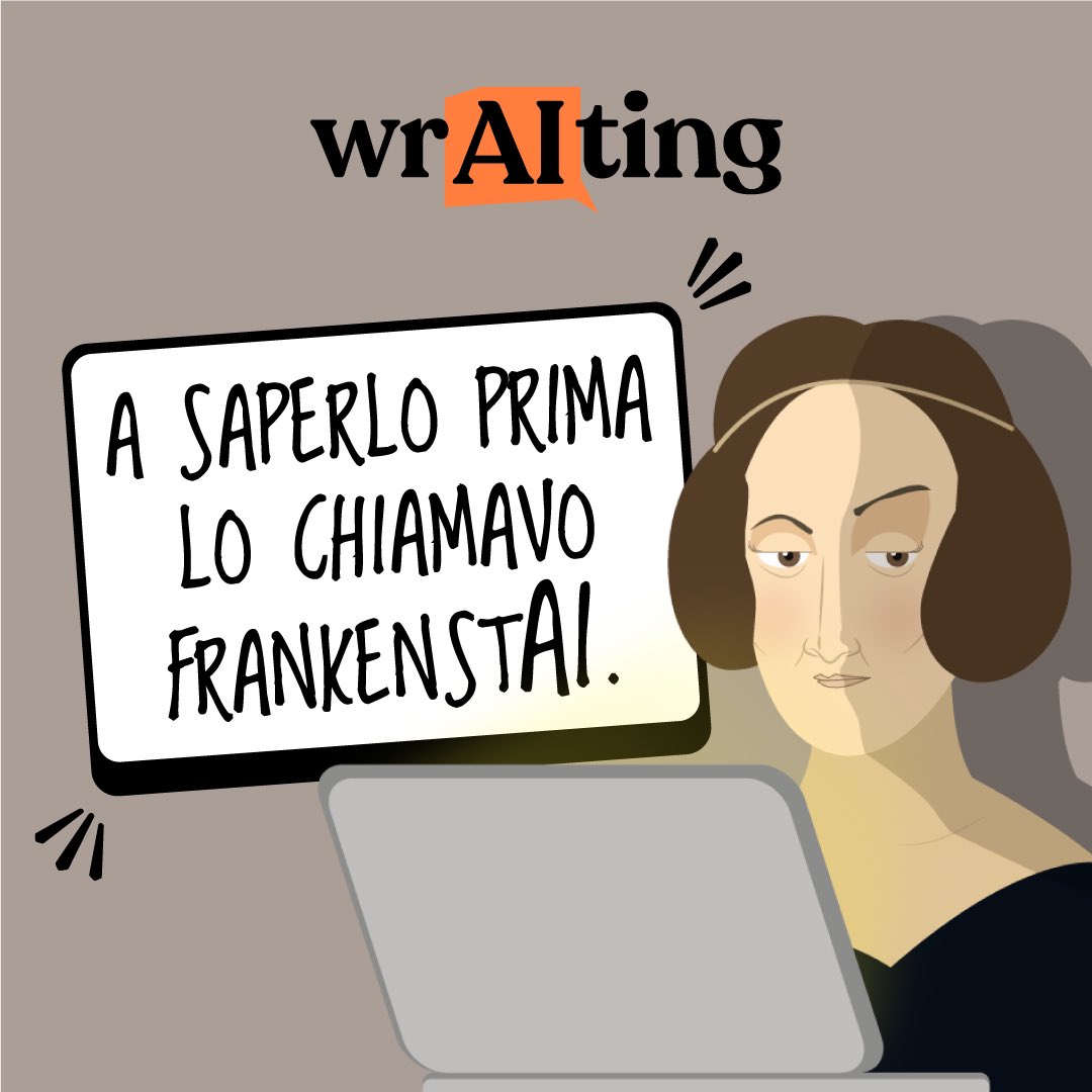basedigitale's tweet photo. Ma l’intelligenza artificiale è capace di scrivere un capolavoro? Secondo noi tutto dipende dall’autore dei prompt. Partecipa a #wrAIting: i 10 racconti migliori saranno premiati con buoni Amazon da € 100 a € 1.500! 👉 https://t.co/YkWkSb3RGk
#based https://t.co/QCXtXjiycj