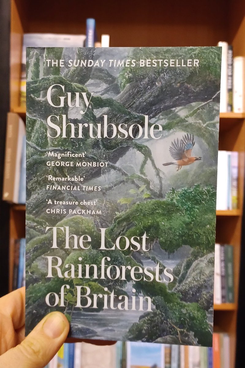 Our non-fiction Book of the Month is the wonderful and inspiring story of a man's quest to restore our native rainforests. Just the ticket for Spring! 🌱📚