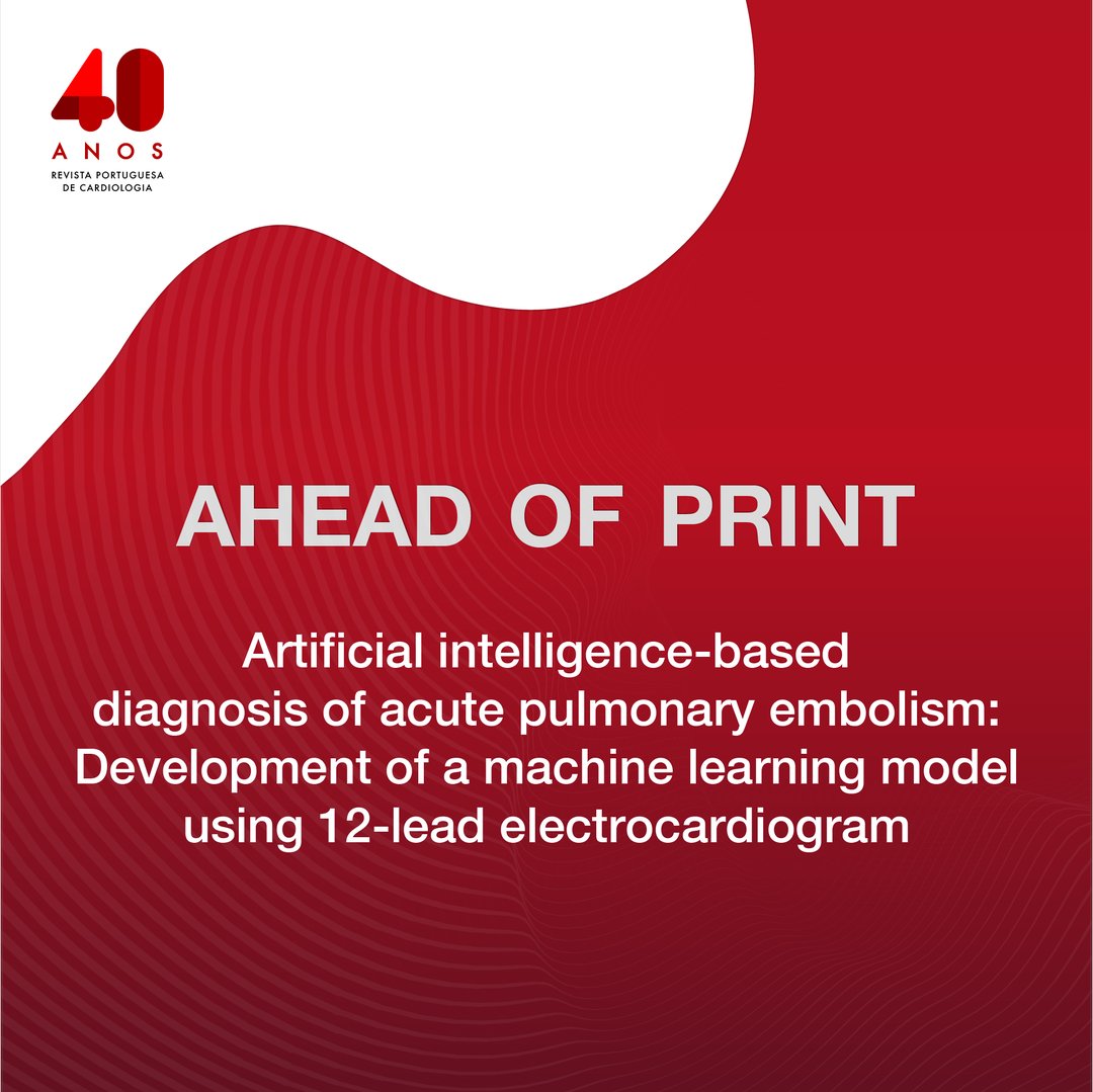 In this article, the authors developed an AI model based on an ensemble neural network for predicting PE through ECG analysis. The algorithm achieved greater specificity and similar sensitivity vs. guideline-recommended clinical prediction rules #AI bit.ly/3NG13EG
#RPC