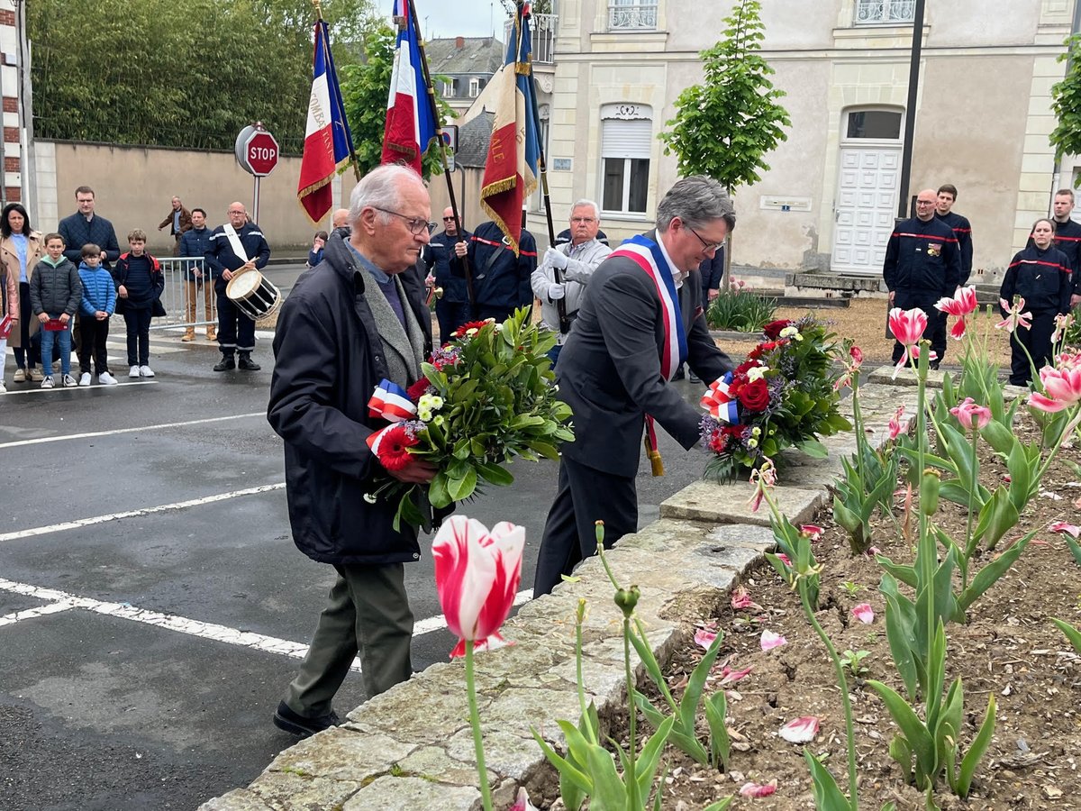 Bertrand de Guébriant on Twitter "En ce lundi 8 mai, les Craonnais se