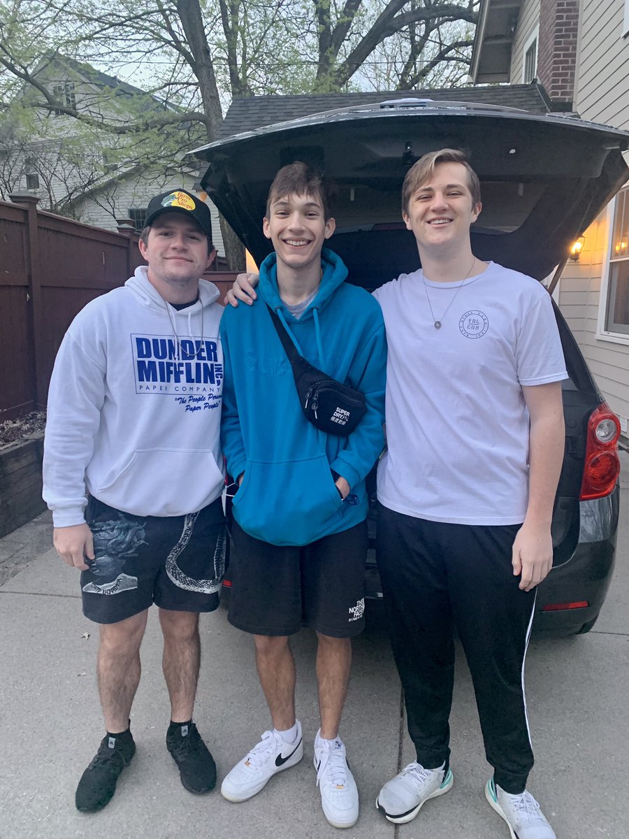 Road trip 2023 (Tyler, John & the Intern) to the beach house with a pit stop at Chicago Steve’s - our old Florida neighbor - to see his car collection. About to learn “let’s drive across the country” is a long way 😂