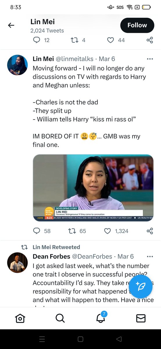 Shi4ni's tweet photo. I hear Lin Mei is in #JeremyVine .Is her rent due?
Last she told the world she would never comment anymore about Harry and Meghan.
#RacistBritishMedia
#goodkin https://t.co/bExNNAWaK2