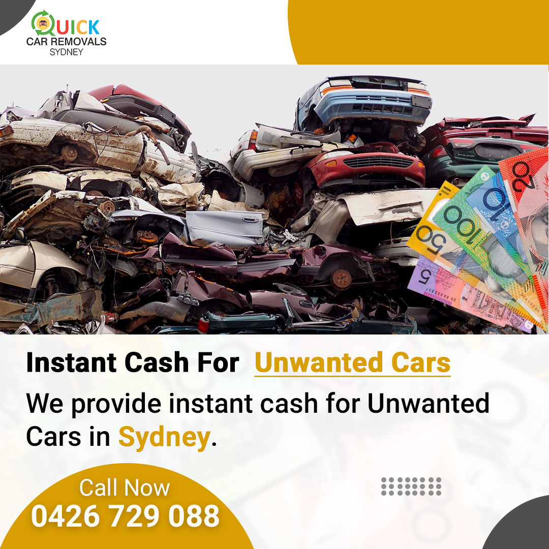 Quickcarremova1's tweet photo. Instant Cash For  Unwanted Cars   
We provide instant cash for unwanted cars in Sydney.
Visit our website today to get started!
Call - 0426 729 088
Visit- https://t.co/fMRYqvnUEC

#quickcarremoval #unwantedcarremoval #cashforunwantedcars #quickcarremovalsydney #carremovalservice https://t.co/w9WqK2TNRC