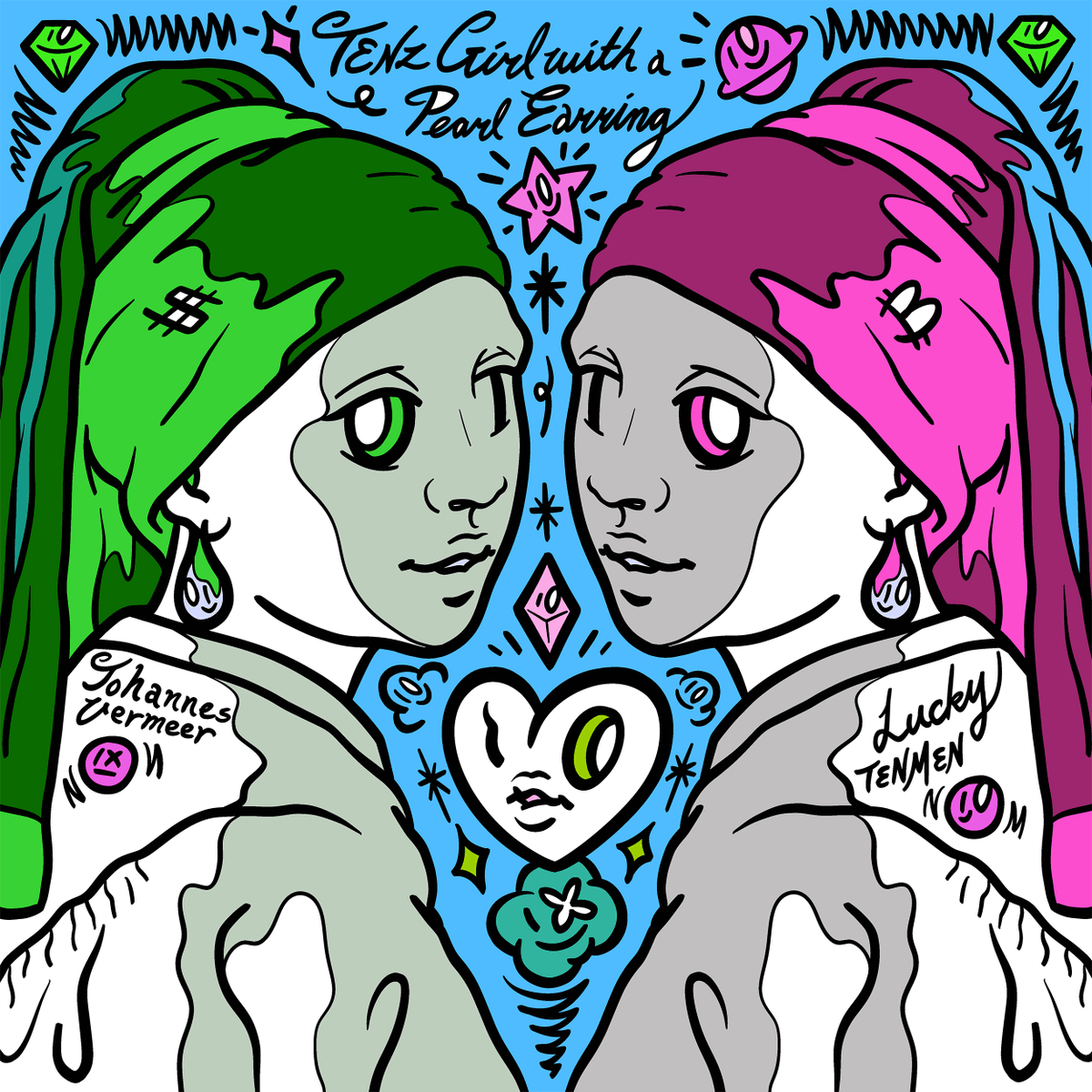 Impressive 3rd Sold ♥️🥹🙏 <a href="/neal530/">Preston G</a> 

Happy Tears TENZ 01
Art is all around us 
- Roy Fox Lichtenstein 1964
#tenmen #cro #crofam #tmknft

crypto.com/nft/collection…