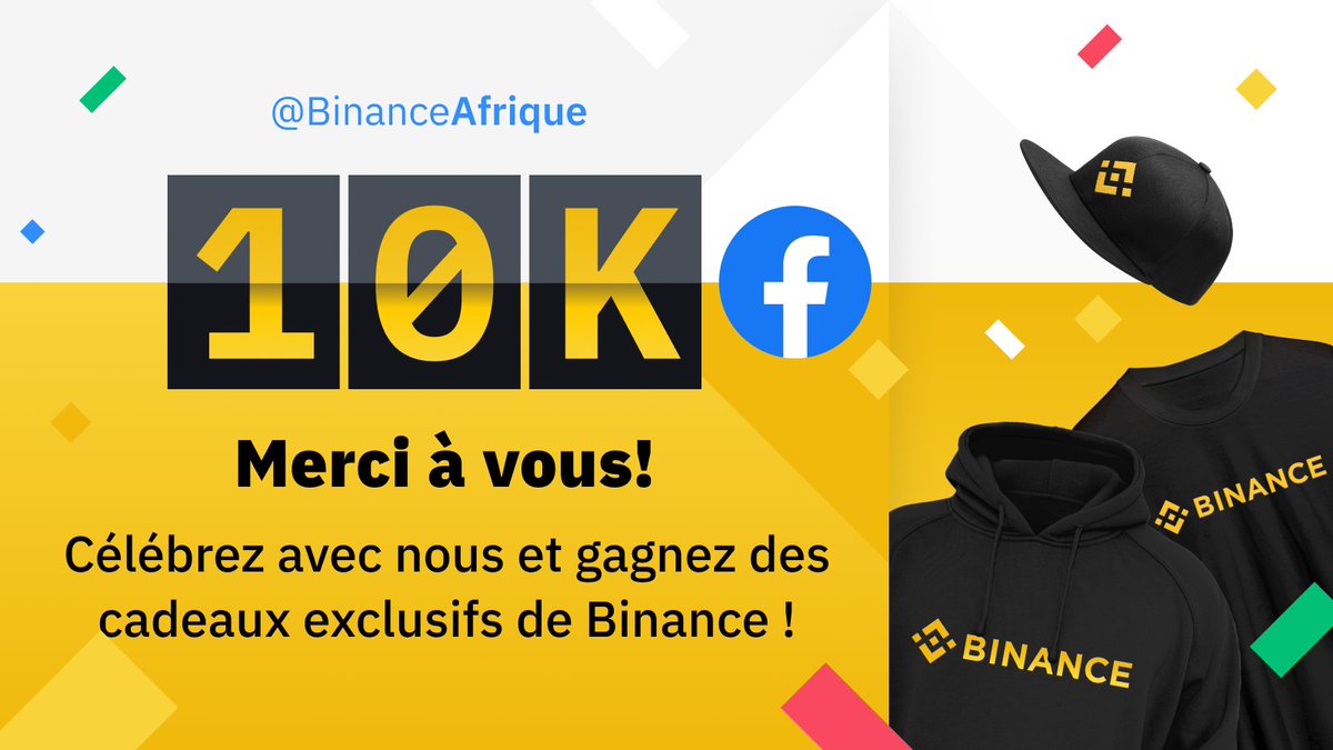 binanceafrique's tweet photo. Vous êtes désormais plus de 10 000 à nous suivre sur Facebook 🥳

Merci pour votre incroyable engagement 👏
Nous avons prévu des swags pour vous.

Pour participer :
🔶 Suivez Binance Afrique sur Facebook
🔶 Retweetez ce post

Remplissez ce formulaire ⤵️
🔗https://t.co/XVzWIkfgeu https://t.co/FVUfXCMDtr