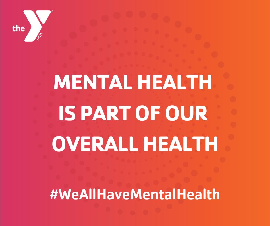Mental health is an important part of our overall health. Many of the things we do to support our mental health also support our physical health and vice versa. Like getting enough sleep, eating nutrient-dense food and moving our bodies. #WeAllHaveMentalHealth