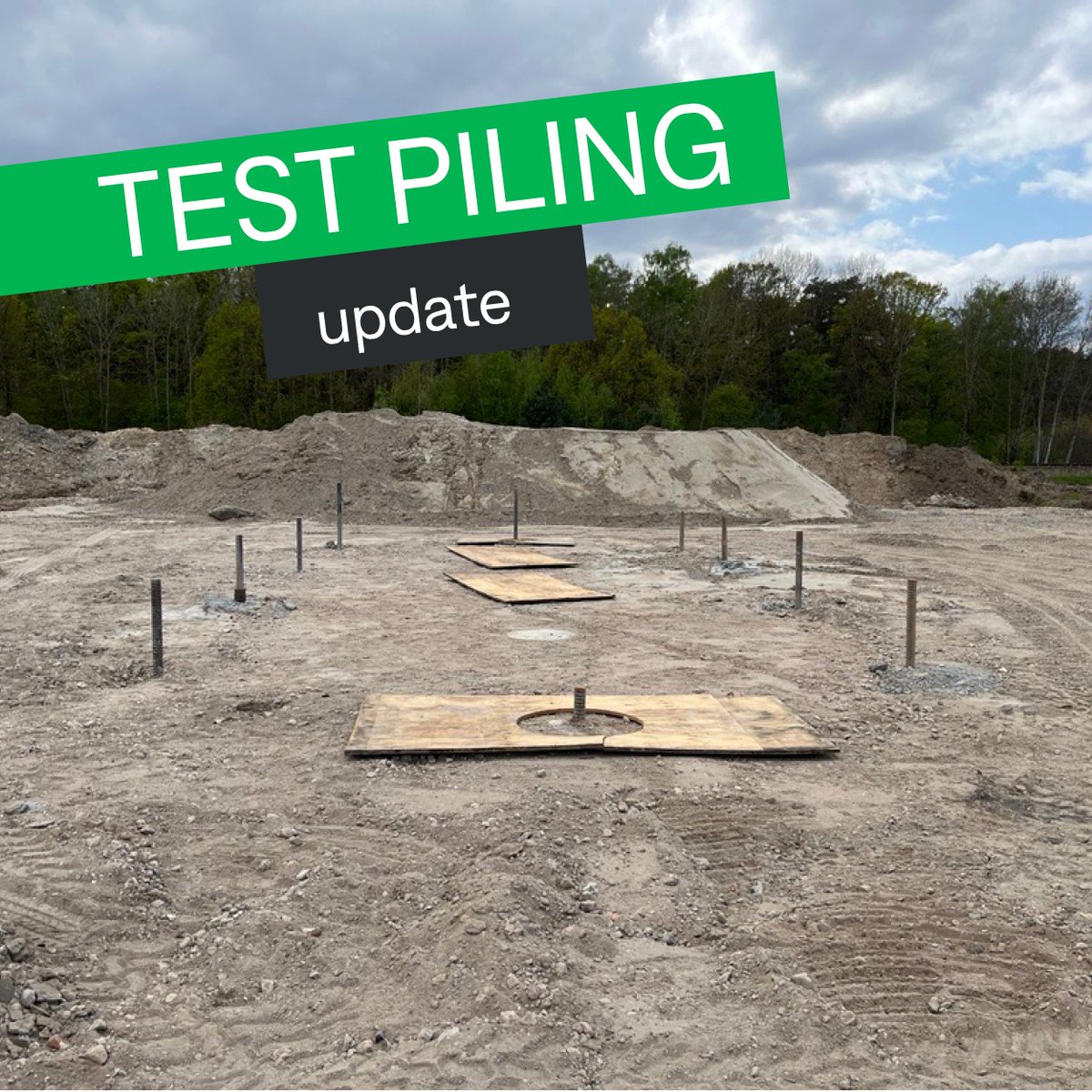 RockTechLithium's tweet image. 📢 #Update vom #GubenConverter: Die Bodenuntersuchungen in Form des #Testpiling gehen voran. „Die ersten zwei Wochen der Probepfahlbohrungen verliefen wie geplant&quot;, verrät  Henrik Wende. 👷‍♂️

#ValueEngineering - Ein wichtiger Teil unserer Bauvorbereitungen.
