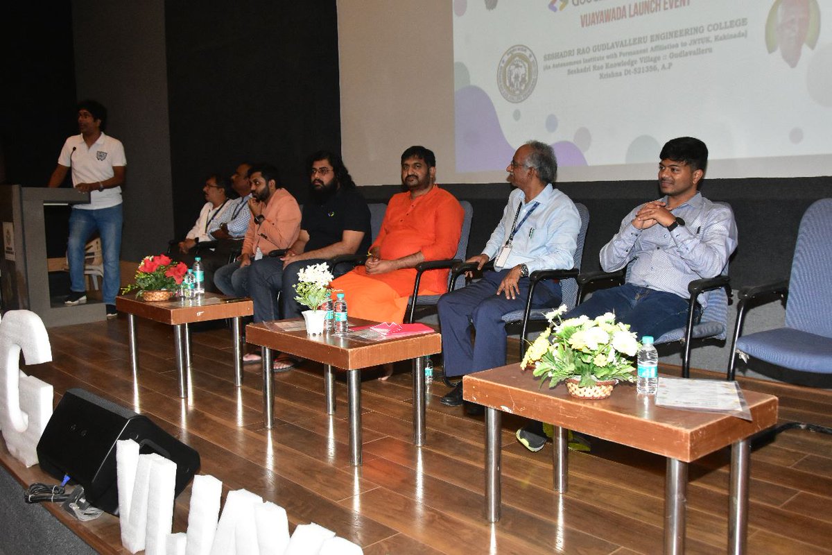 GecGudlavalleru's tweet photo. THINK TOMORROW  Launch  @SRGEC
.
.
.
#SRGECGudlavalleru #GECGudlavalleru #GVSNRV #gudlavalleru   #engineering #college #gec #students #GDG  #GOOGLE #GOOGLEDEVELOPERS #INNOVATION #STARTUP  #innovation
#cloud #conputing #machinelearning #designthinking #ai #ml #miracle #NITIAayog https://t.co/atmi4n55UH