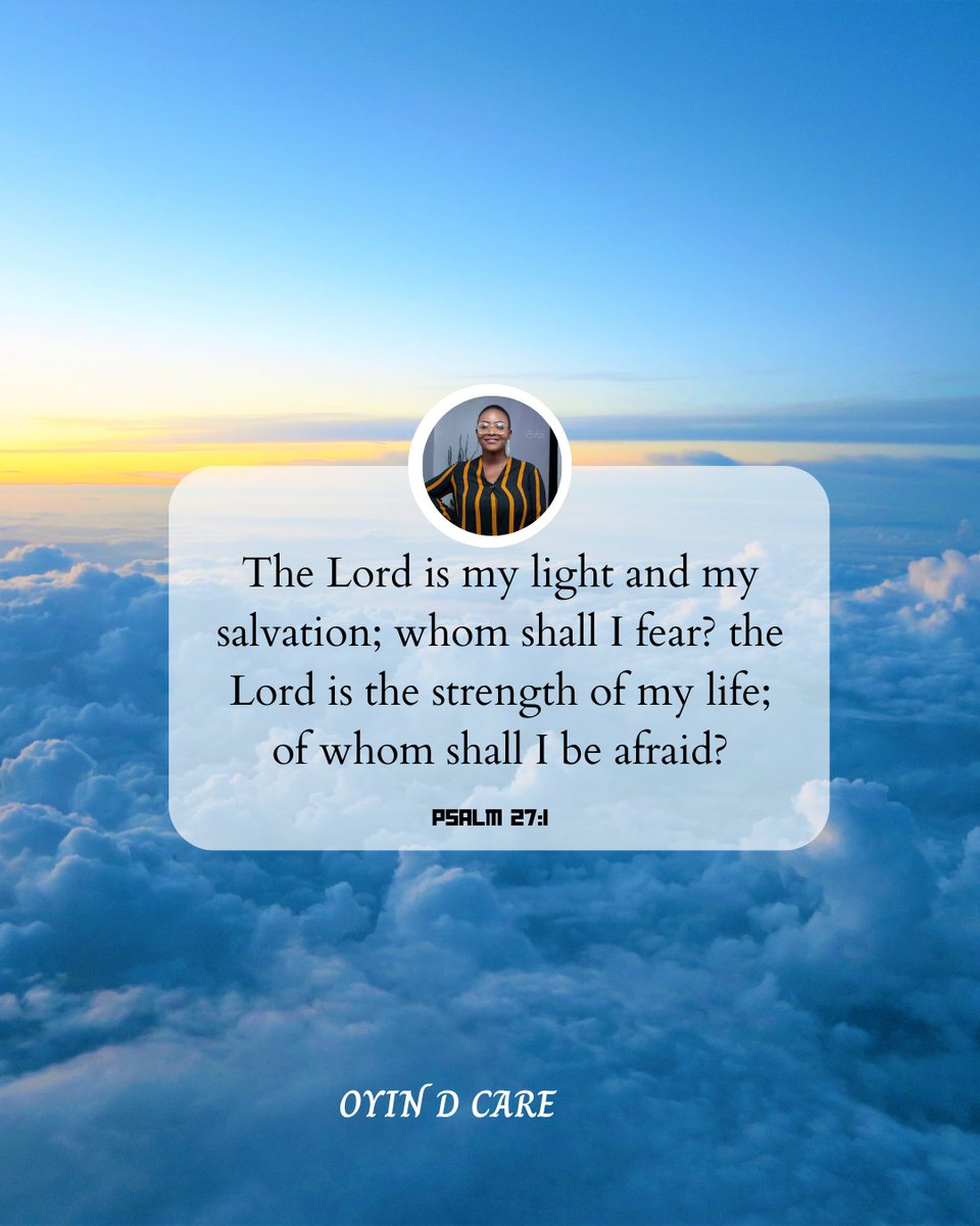 HoniDamola's tweet image. Good morning 
Happy new week 

As you embark on the journey of this week, know that the Lord is watching over you and nothing can stop you, not even fear of the known or unknown. 

Have a great week. 

©OYIN D CARES😍

#MondayMotivation 
#Mondaythoughts 
#itcanonlygetbetter