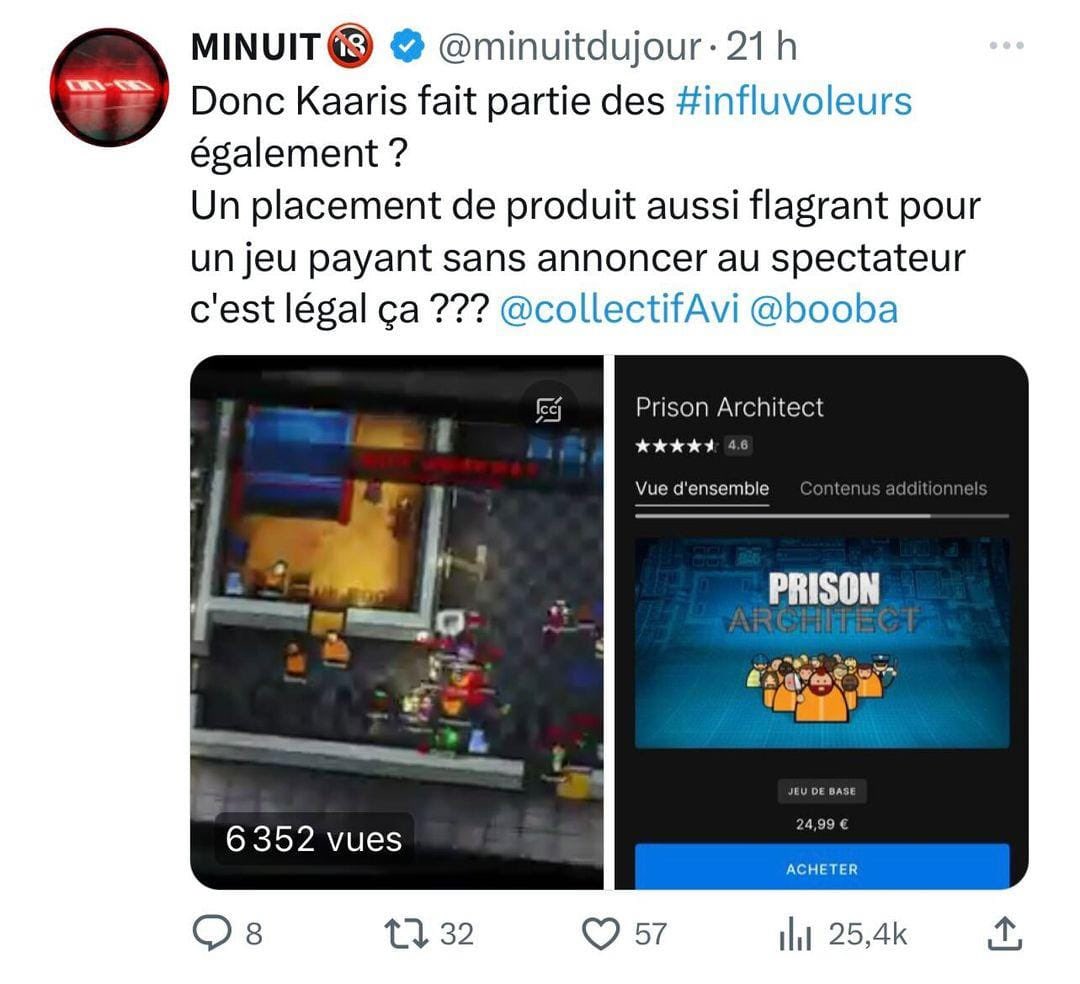 booba's tweet image. .@KaarisOfficiel1 Armand l&apos;influvoleur. #àsec