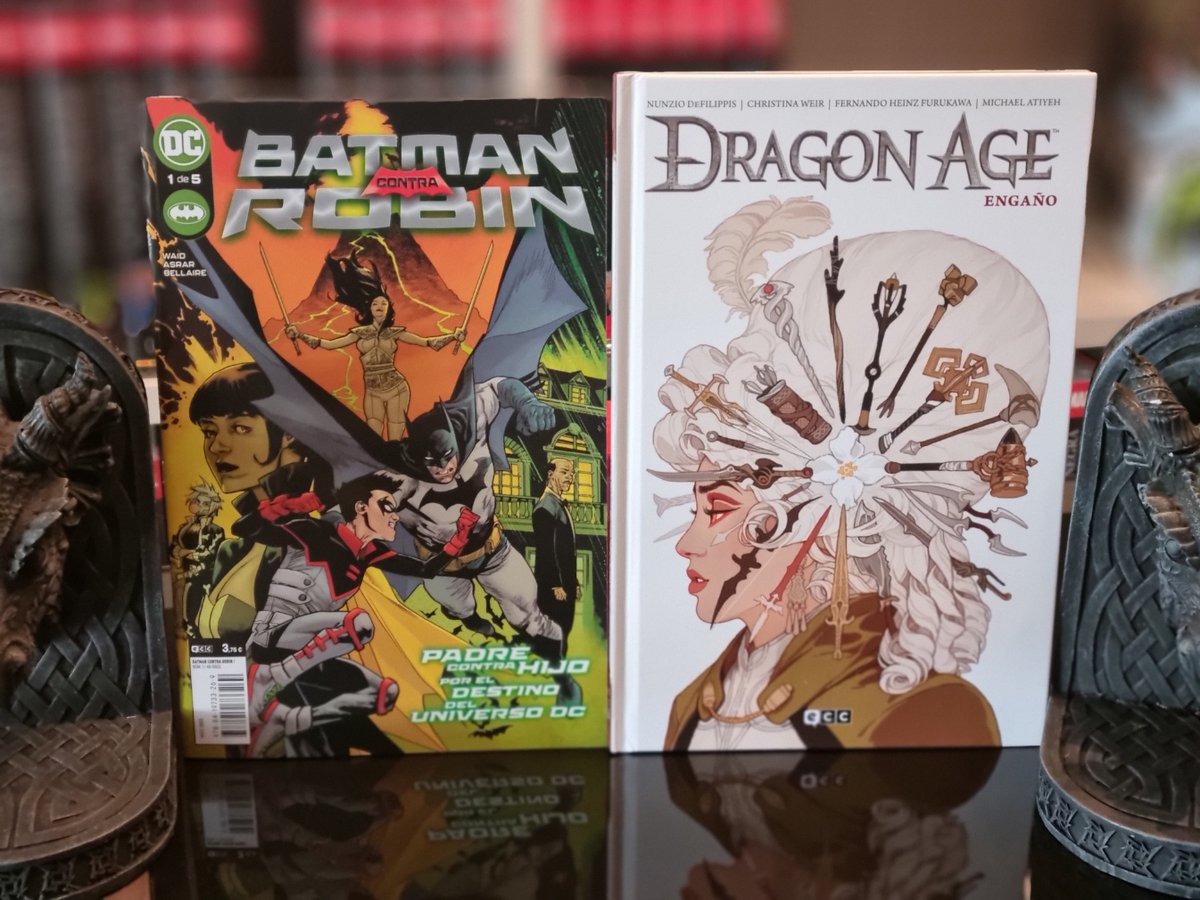 estatuasycomics's tweet image. Las #Novedades de @eccediciones de esta semana listas para su lanzamiento el 9/5

Nueva serie de Batman contra Robin, nuevo volumen de #Hellblazer y mucho más. 👇👇

estatuasycomics.com/secciones/mayo…

#eyc #comics #manga