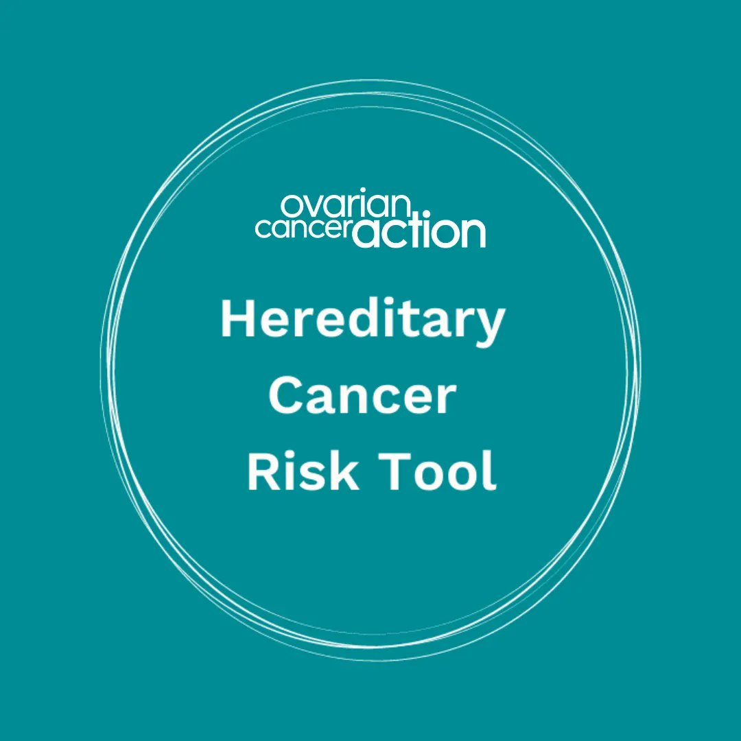 This #WorldOvarianCancerDay, we'd like to reach out to those of you with family histories that could put you at risk of ovarian and other cancers. 💙 

🔍 Use our Hereditary Cancer Risk Tool today, it could be lifesaving!

bit.ly/3LdDfXt