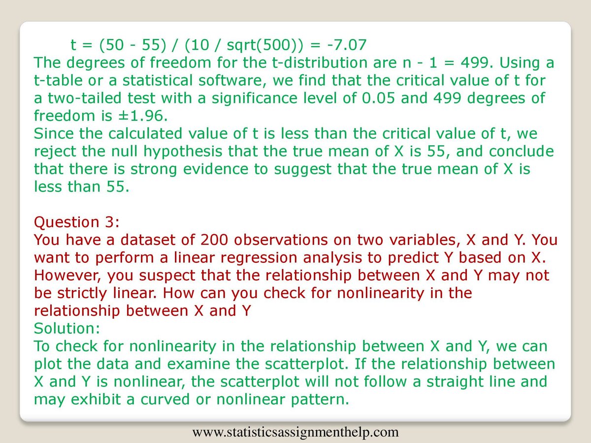 statisticsassi5's tweet image. Are data analysis assignments giving you nightmares? We can help! Trust the experts at statisticsassignmenthelp.com to provide you with top-notch service.
#DataAnalysisAssignmentHelp #StatisticsAssignmentHelp #DoMyStatisticsAssignmnet #helpwithstatistics