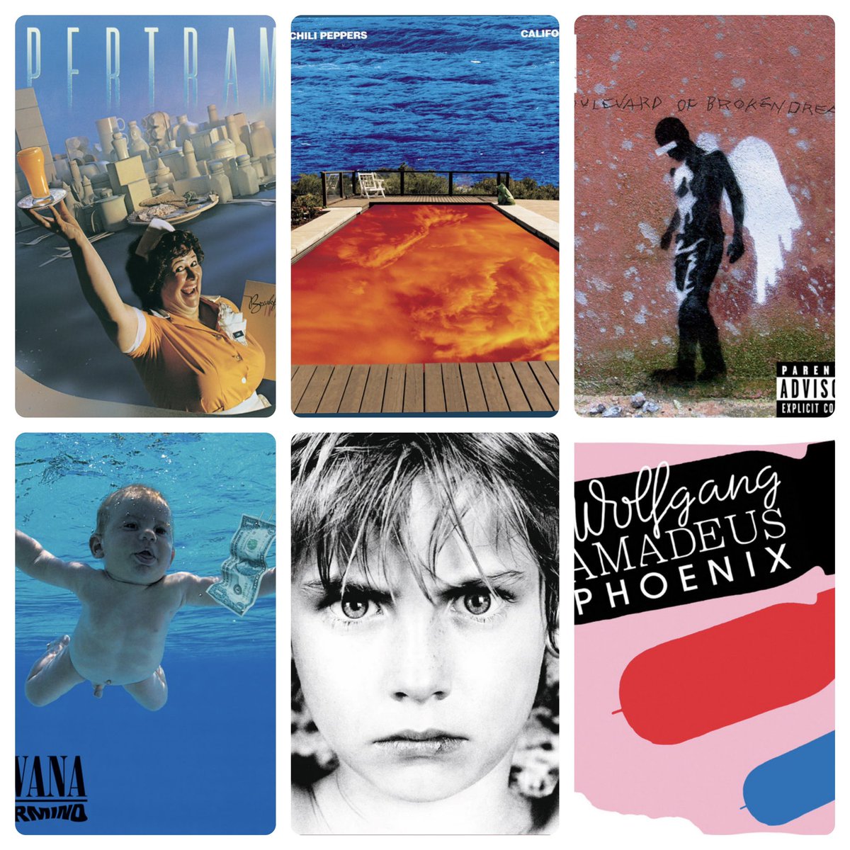 MielOreilles's tweet photo. @Arkunir 🍯 Voici 6 musiques gravitant autour du style Pop/Rock : 

 • Goodbye Stranger (Supertramp)
 • Californication (Red Hot Chili Peppers)       
 • Boulevard of Broken Dreams (Green Day)
 • Smells Like Teen Spirit (Nirvana)
 • Sunday Bloody Synday (U2)
 • Lisztomania (Phoenix) https://t.co/0JufgQ1Jtu
