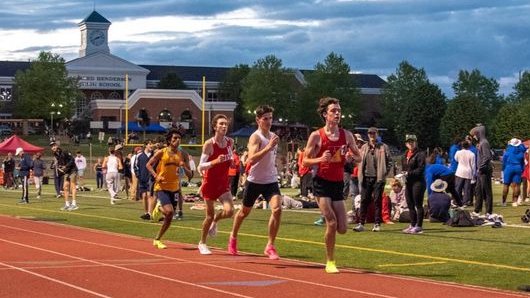 Unionville athletes were mixing it up with the best in the state Friday night at Henderson.  Aryan Abbaraju (3200 - 9:12.81), Becca Harkness (800 - 2:17.75) and Mirielle Sherman (400 - 59.21) all turned in career bests!