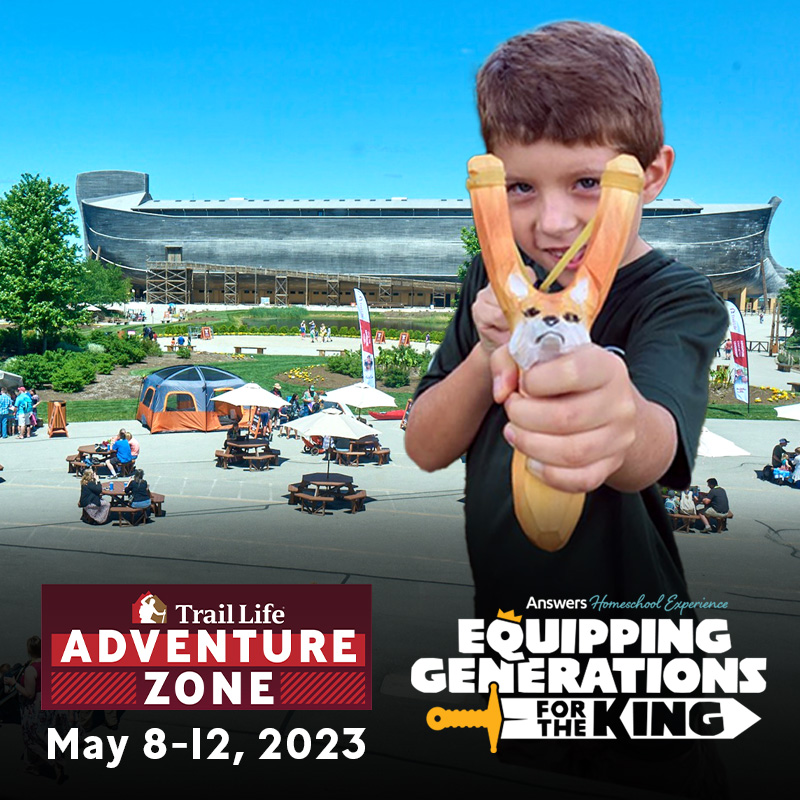 TrailLifeUSA's tweet photo. Join #TrailLifeUSA at the Answers Homeschool Experience from May 8th-12th in Williamstown, KY. Stop by and experience the Trail Life Adventure Zone. We hope to see you there!
Christ-Centered | Boy-Focused
https://t.co/iYODGj0POM
#ArkEncounter #AnswersInGenesis #AdventureZone https://t.co/1urIA10AnF