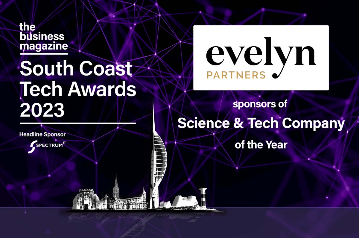 TheBusinessMag's tweet photo. Thank you to @evelynpartners for sponsoring the Science and Tech Company of the Year award at the South Coast Tech Awards 2023!🤝🥂🙌
@evelynpartners #SCTA23 #tech #award #event #gala #businessnews #businessintelligence
https://t.co/ZAggIMHkVn
https://t.co/fKTPS8sV7S https://t.co/OqfXryN7Td