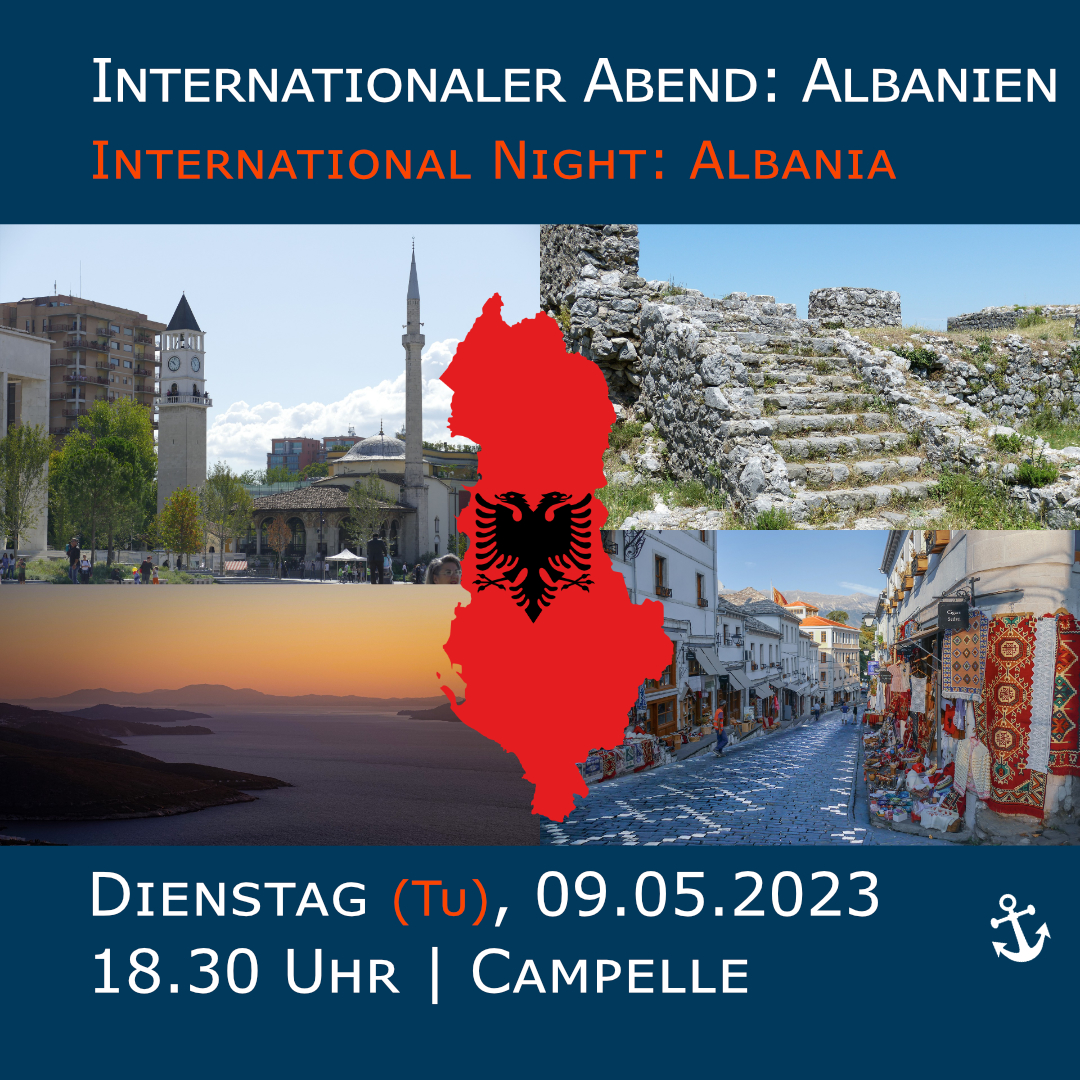 khg_flensburg's tweet photo. Morgen geht es auf e. Reise nach Albanien. Tea, KAAD-Stip. &amp; Promov. a d trilateralen European Wasatia Graduate School #EUF, wird auf engl einen Einblick in ihr Heimatland geben. Herzlich willkommen zum intern. Abend! #flensburg #wasatia #khgflensburg #kircheanhochschulen #kaad https://t.co/oWXoHMB5xM