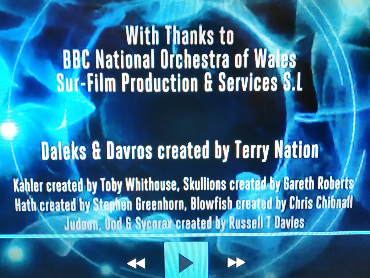 Disgruntledbea3's tweet photo. I was re watching Doctor Who S9E1 The Magician's Apprentice and only just noticed this sass about the Terry Nation copyright drama! #DoctorWho #daleks #sassing #copyright #majordrama https://t.co/Z8dhMngCYW