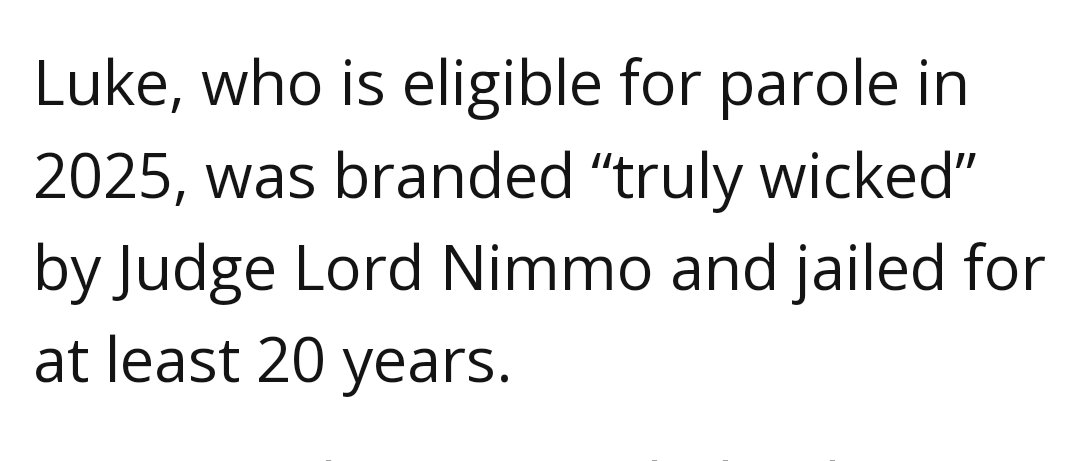 TruthWinzz's tweet photo. Lord Nimmo On #LukeMichell
It's the justice system that is truly wicked, not Luke https://t.co/uhfP03BOnm