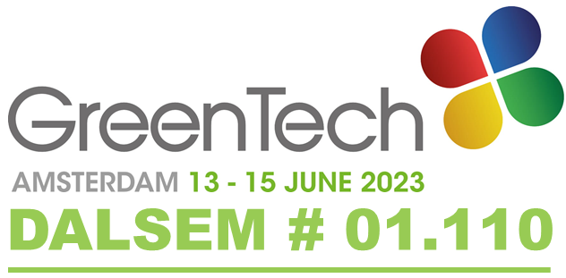 FREE ADMISSION GREENTECH AMSTERDAM 2023
DALSEM 01.110 Greentech Amsterdam 13-14-15 June 2023

Immerse yourself in the world of horticulture and meet us at the event of the year Greentech Amsterdam RAI! Free registration via Dalsem, register before 5th June bit.ly/3VFRIyC
