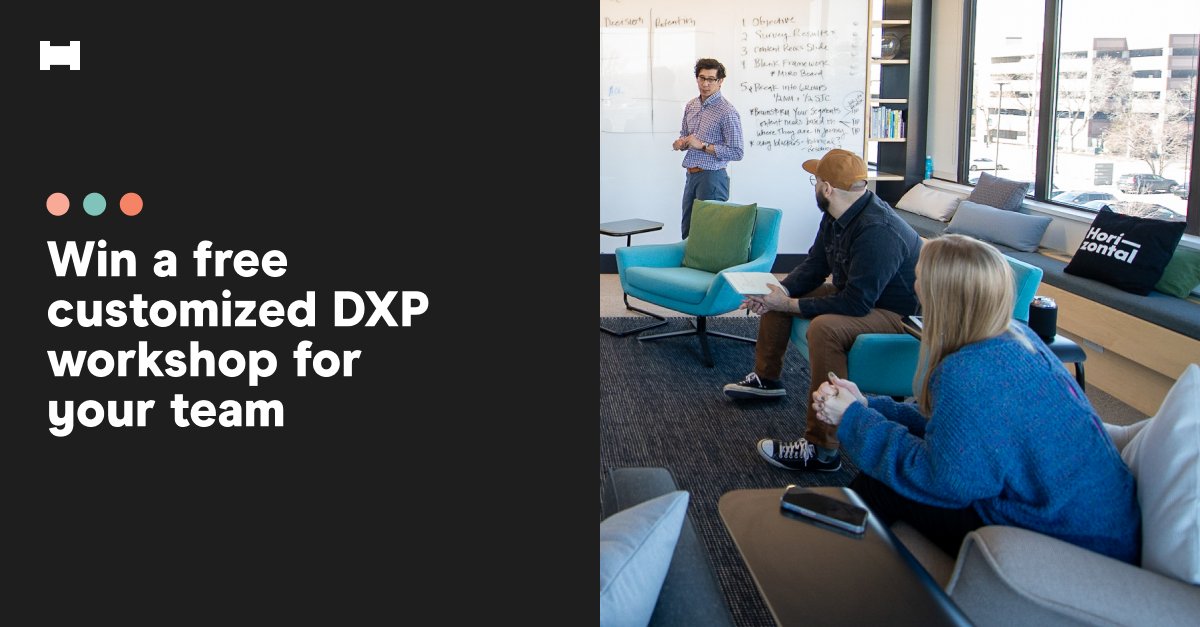 Attending #SitecoreDX tomorrow? Stop by our booth to learn how to accelerate your journey to composable and enter our giveaway for a workshop with our <a href="/Sitecore/">Sitecore</a> MVP's for you and your team🚀 e.horizontaldigital.com/sitecoredx23/b…