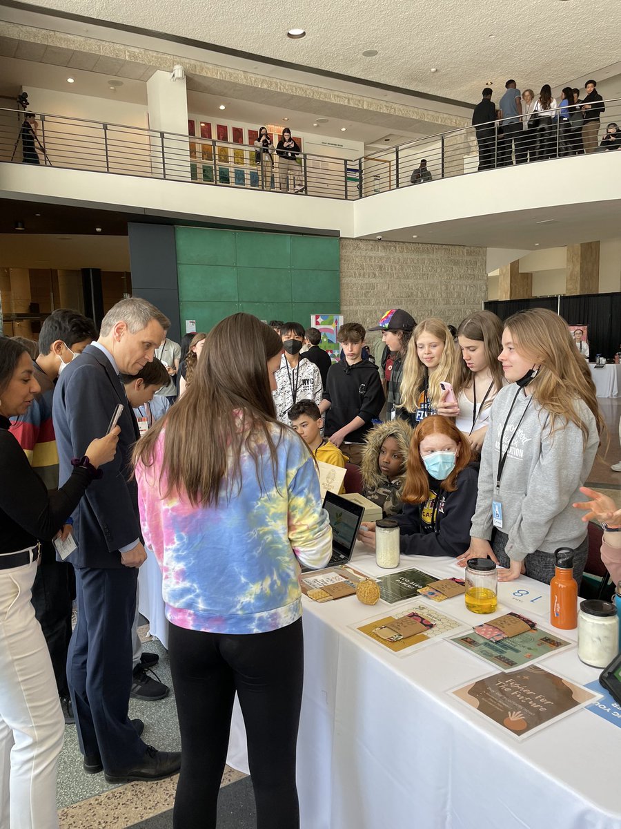 🌎 Fisher for the Future -  F7F &amp; F7G’s social entrepreneurship project has officially launched! Thank you <a href="/Youth_Ottawa/">Youth Ottawa</a> for the invitation to the Youth Action Showcase. Ss are excited to be tackling Zero Hunger &amp; Climate Action. <a href="/TeachSDGs/">#TeachSDGs</a> #TeachSDGs 🌱♻️