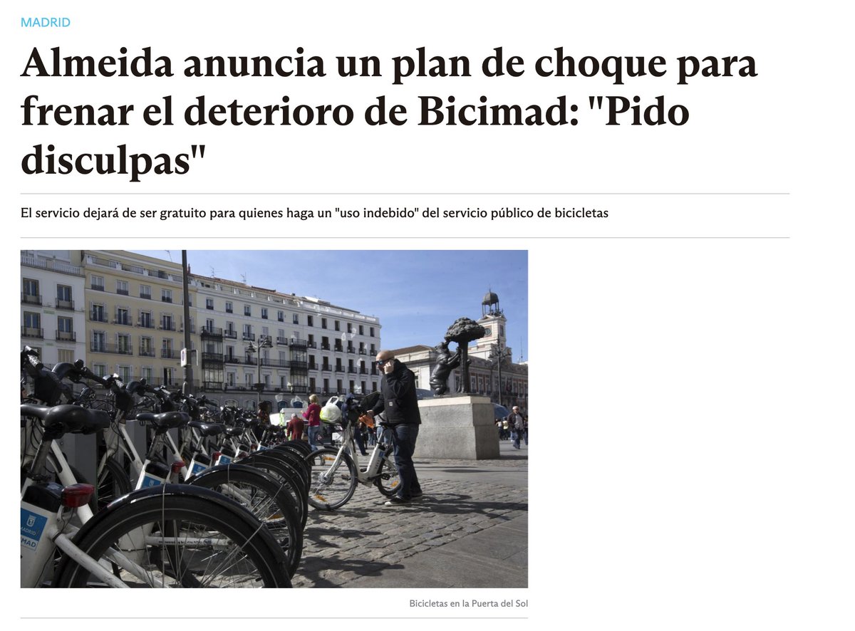 Transxte's tweet photo. Un mes después del 'plan de choque' de Bicimad el resultado es ‼️‼️20.000 usuarios expulsados ‼️‼️ del sistema e injusta e ⚠️ILEGALMENTE ⚠️sancionados. 

Os cuento mi experiencia en este 🧵HILO🧵 https://t.co/rfFlpmHHQu