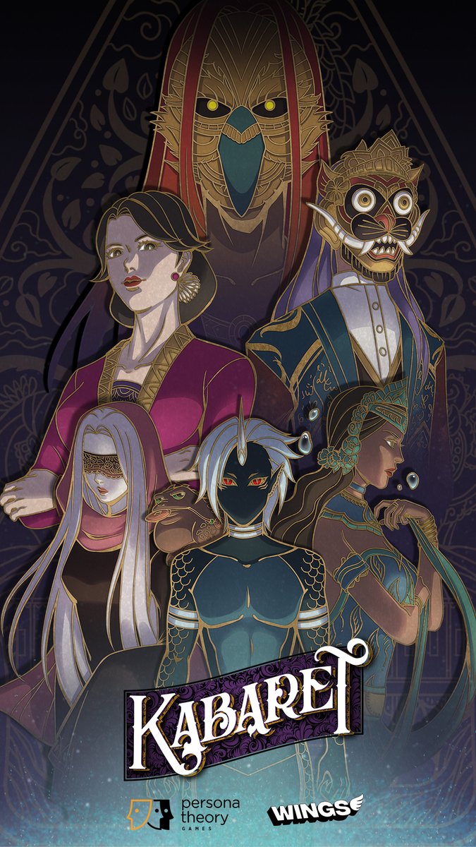 eternaldream1st's tweet photo. ⚠️GIVEAWAY⚠️
Kabaret is a dark fantasy folklore narrative game based on Southeast Asian myths with various minigames based on traditional games!

Win the steam key by:
🌻follow us &amp; @personatheorymy 
❤️Like &amp; RT this tweet 
💬comment your thoughts
2 lucky winners will be chosen! https://t.co/s6skbZTtEw