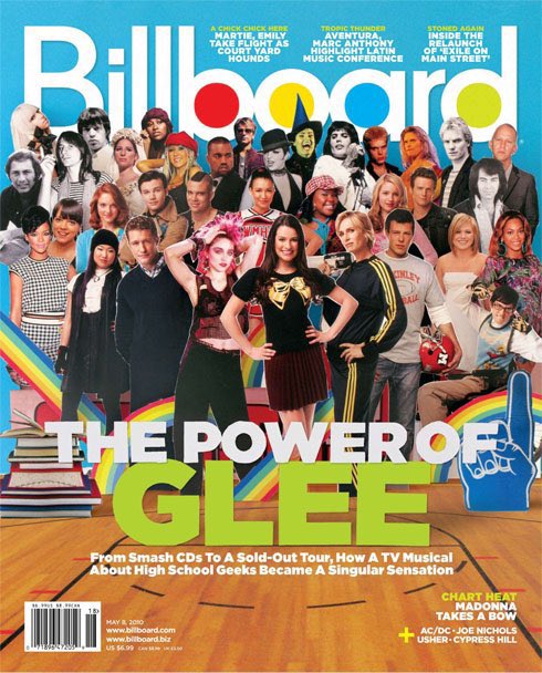 HistoryofGlee's tweet photo. On this day in 2010: the cast of #Glee were featured on the cover of @billboard Magazine. https://t.co/Ivml1Bf03g