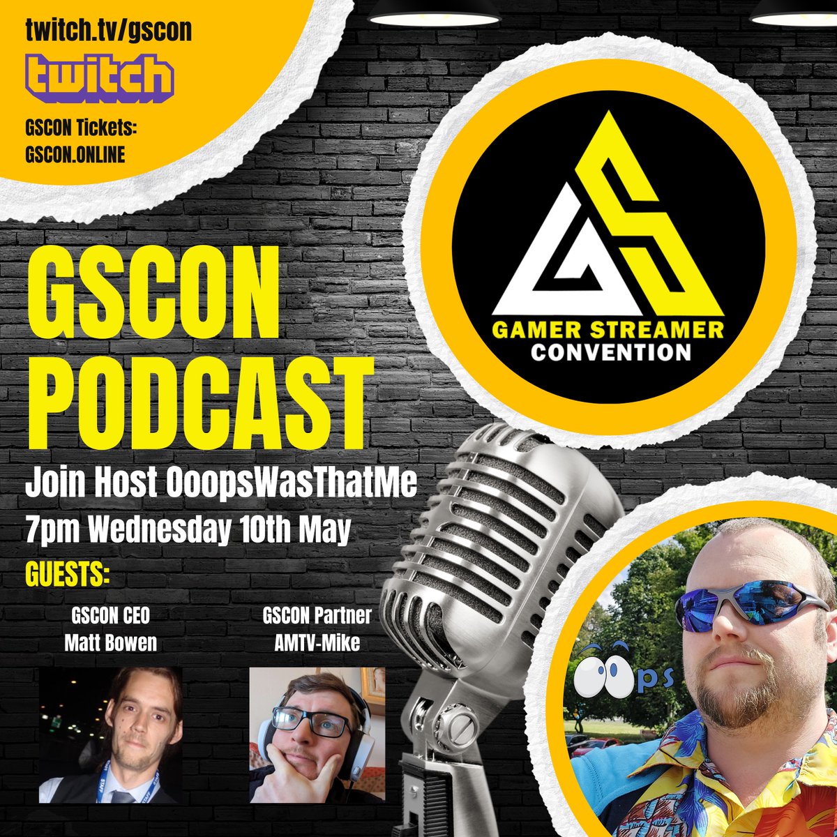 GSCON_'s tweet photo. Don't miss the next episode of the @GSCON_ Podcast https://t.co/Zh61jsSLVb
