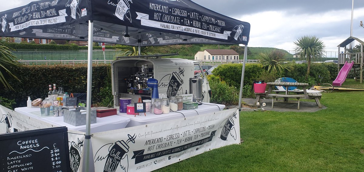 coffee_angels's tweet photo. @BallyholmeYC Not much wind today for those sailing but plenty of coffee and hot chocolate to keep them going. #mobilecoffeecart #tuktuk #corporateevents #sportingevent https://t.co/fTUdhVqzkc