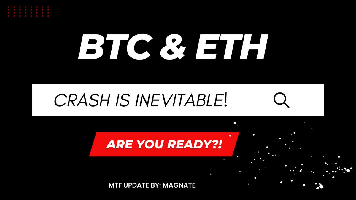 #BTC &amp; #ETH - This may be the last opportunity to EXIT the market! 

➠ Local R levels for exit; 
➠ Low-Mid TF target;
➠ &amp; the last scalping setups explained.

❤️ &amp; SUB for updates. 
youtu.be/k-MVlMfzRuU
