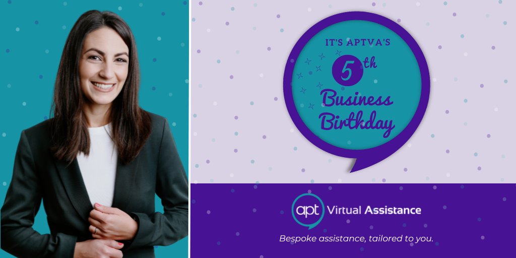 This bank holiday Monday is an extra special one for AptVA: as the King's Coronation takes place in the UK, we're celebrating our own rite of passage - we've reached the exciting business milestone of turning FIVE! 🥳💜 

#virtualassistant #aptva #businessbirthday #5years
