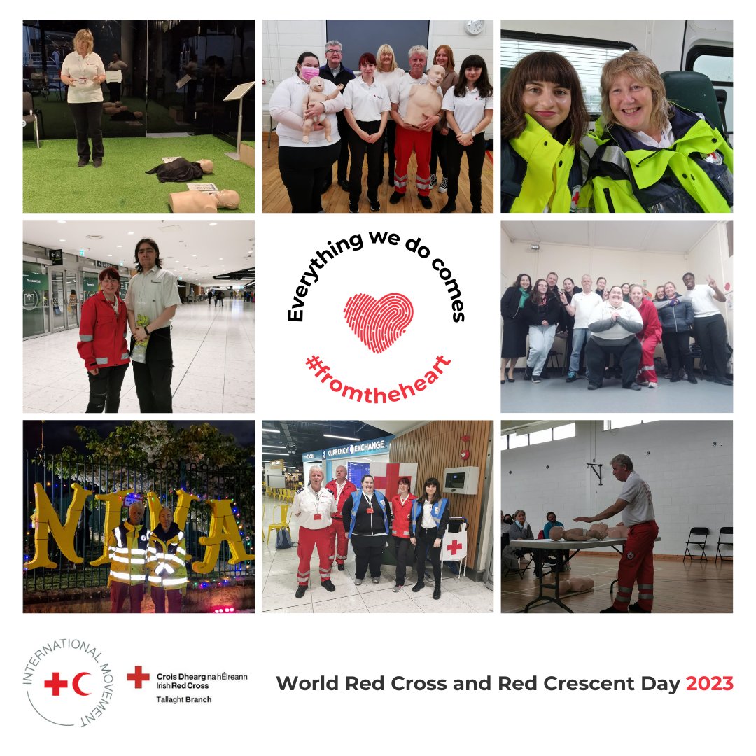 IRC_Tallaght's tweet photo. Everything we do comes #FromtheHeart
Today, on World Red Cross Red Crescent Day, we want to thank our volunteers who are the heart of our work. Let’s take this day to recognise them and their incredible humanitarian spirit.
#WordRedCrossDay #irishredcross https://t.co/ZIuQZyZ6uZ