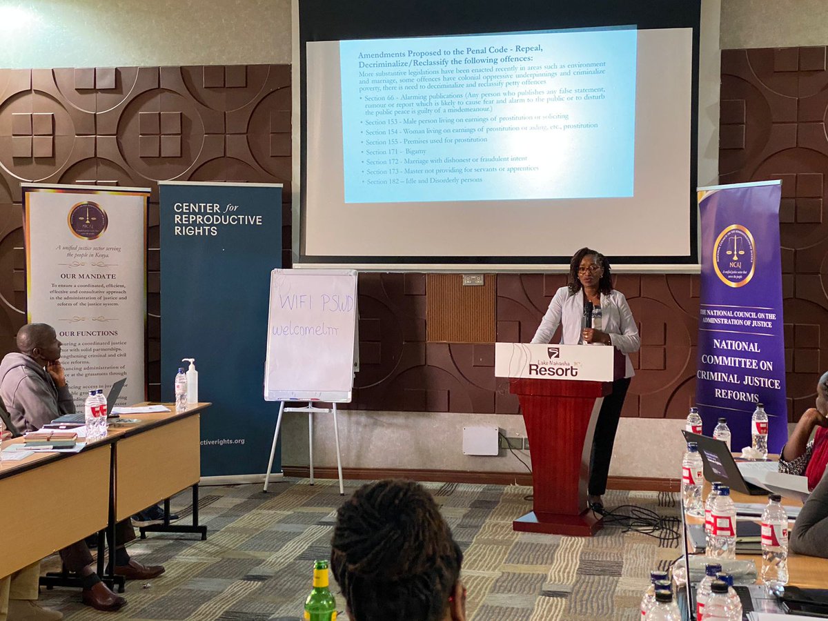 NCAJ Kenya on Twitter "The NCAJ Committee on Criminal Justice Reforms