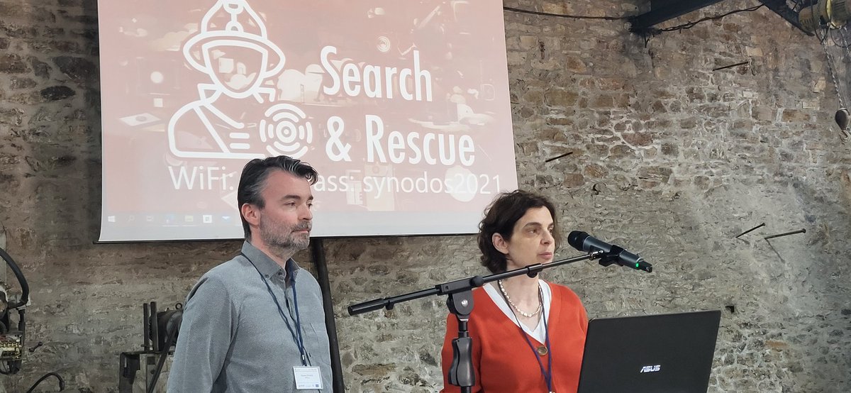 Kickoff of the #Standardisation for #SAR operations #workshop with an introduction and welcome from Christos NTANOS <a href="/DSS_Lab/">NTUA DSS Lab</a> and Marie-Christine Bonnamour <a href="/psc_e/">PSCE</a>