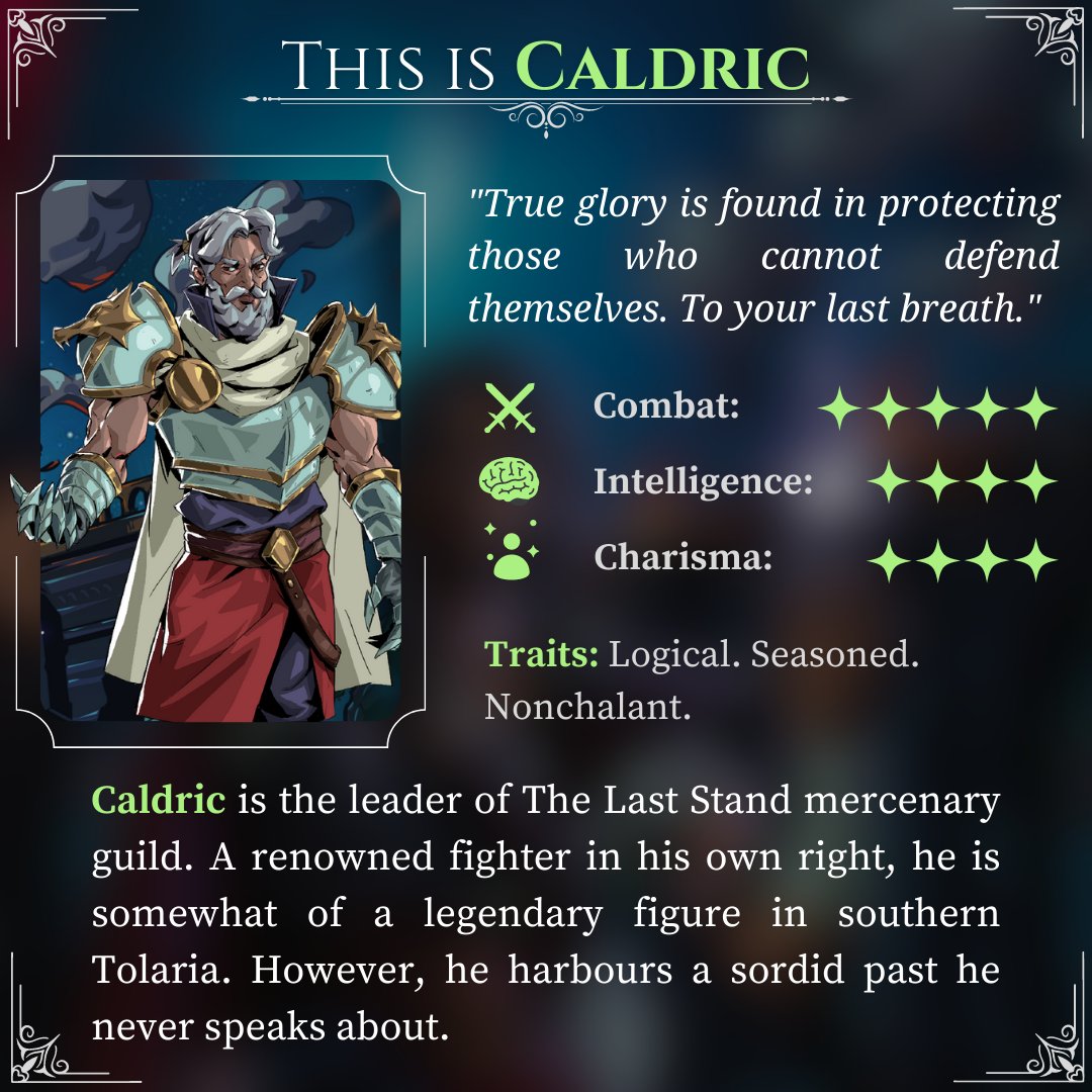 BrewedGamesHQ's tweet photo. #windsofarcana

Meet Caldric, his beard genes are the only thing stronger than him.

#indiegame #indiedev #gamedev #art #gaming https://t.co/3lN6UwrbtS