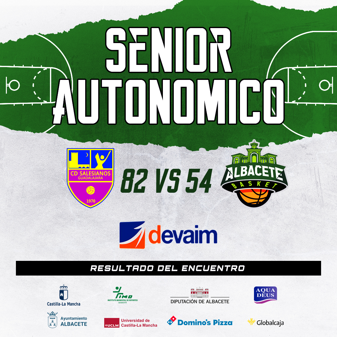 AlbaceteBasket's tweet photo. 🏀 Nuestros chicos del Senior @DevaimC no pudieron traerse el partido de Guadalajara a casa. ¡A por el siguiente! 💪🏼

#albacete #albacetebasket #baloncesto #basketball #fbclm #devaim #devaimconsultores #seniorautonomico https://t.co/3miGixkmXz