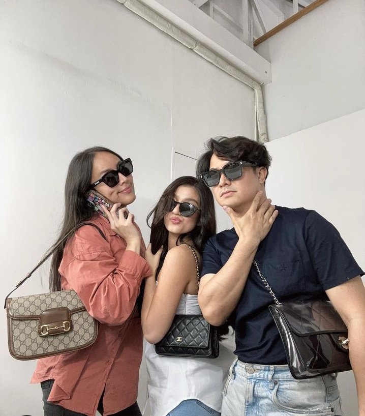donnynibeIIe's tweet photo. this trio #BelleMariano https://t.co/E3r2of02DR