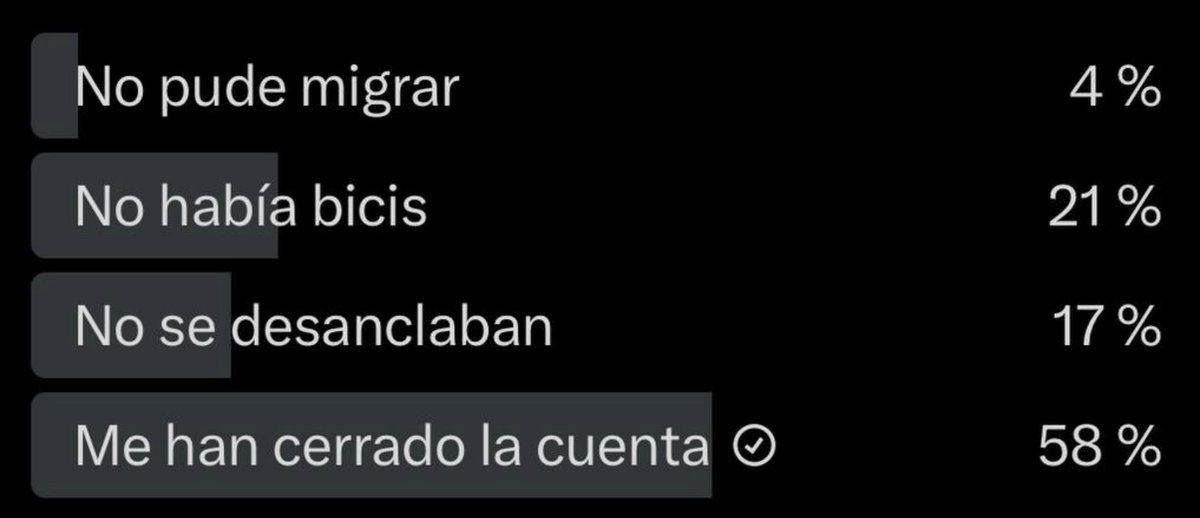 Transxte's tweet photo. Un mes después del 'plan de choque' de Bicimad el resultado es ‼️‼️20.000 usuarios expulsados ‼️‼️ del sistema e injusta e ⚠️ILEGALMENTE ⚠️sancionados. 

Os cuento mi experiencia en este 🧵HILO🧵 https://t.co/rfFlpmHHQu